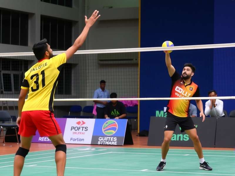 Mumbai Volley Masters Gameplay